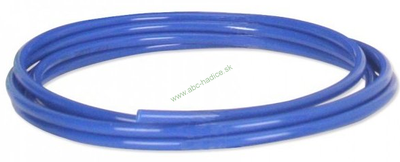 Modrá silikónová hadica bez opletu